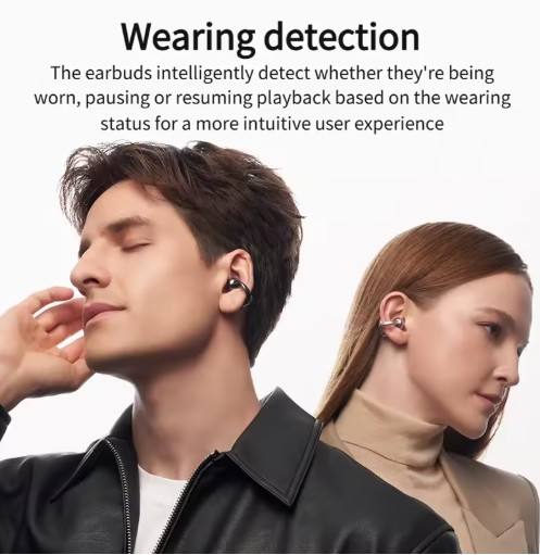 HONOR CHOICE LCHSE Ear Clip 2 Pro Earphones Wireless Bluetooth 5.4 Headphones 12mm Dynamic Earbuds Call Noise Reduction Headset