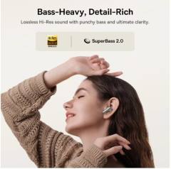 Baseus Bowie MP1 ANC Bluetooth 6.0 True Wireless Earbuds -55dB Adaptive Hybrid ANC Earphones Hi-Res LDAC 6-Mic ENC In-Ear buds