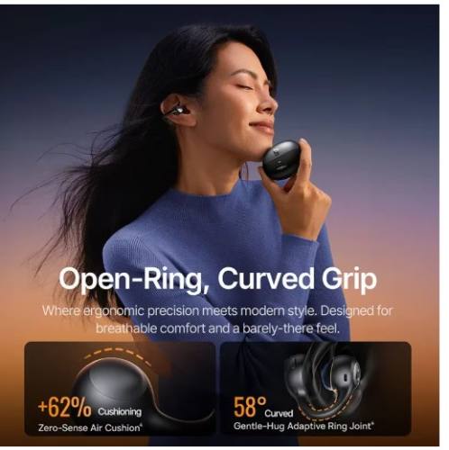 Baseus Inspire XC1 Ear Clip Wireless Earbuds Bluetooth 6.1 Hi-Res Open Earphones