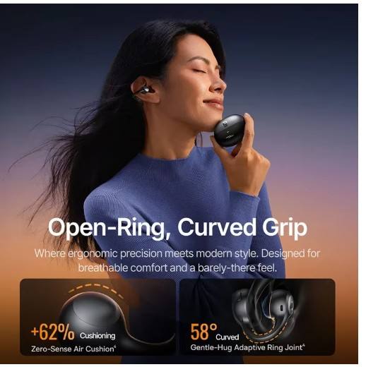 Baseus Inspire XC1 Ear Clip Wireless Earbuds Bluetooth 6.1 Hi-Res Open Earphones