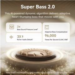 Baseus MC1 Pro Ear Clip Wireless Earphones Bluetooth 6.0 Hi-Res Ultra Open Earbuds earrings 4-Mic ENC Clip on earbuds