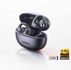 Baseus MC1 Pro Ear Clip Wireless Earphones Bluetooth 6.0 Hi-Res Ultra Open Earbuds earrings 4-Mic ENC Clip on earbuds