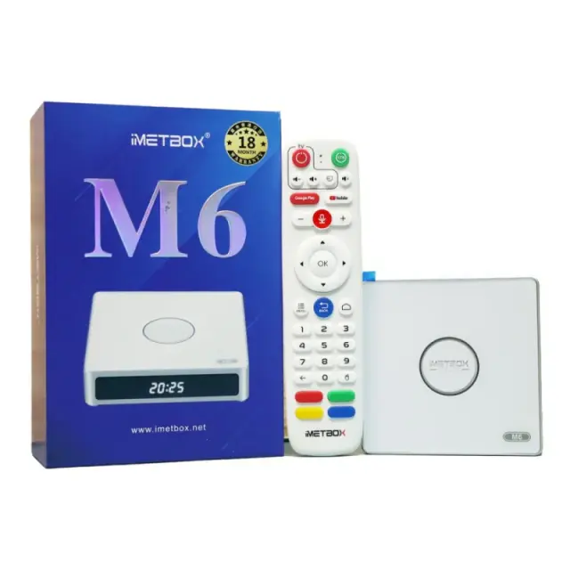 2026 愛米盒子M6 Plus (升級版) IMETBOX 支援IOS/ANDROID APP 直播