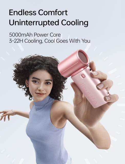 NEW JISULIFE Mini Handheld Fan Life9S
