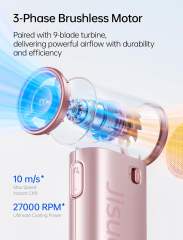 NEW JISULIFE Mini Handheld Fan Life9S