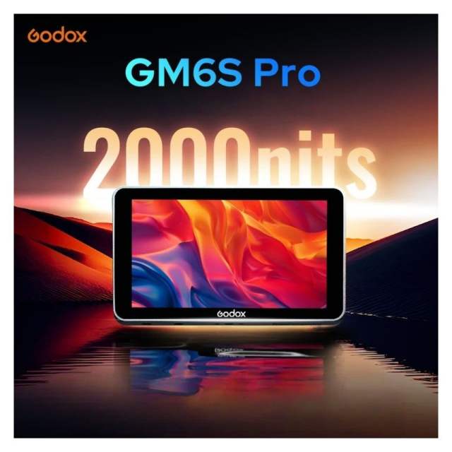 GODOX GM6S Pro 4K Ultra-Bright Camera Monitor