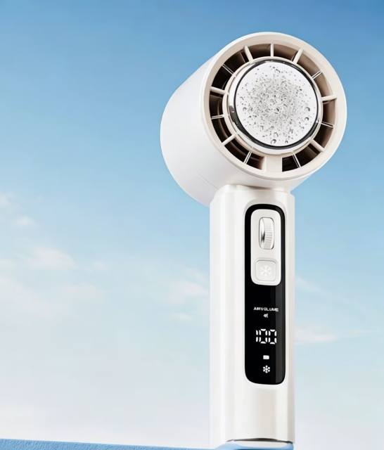 High-speed Handheld Electric Fan 4000mAh USB Portable Rechargeable Outdoor Small Fan