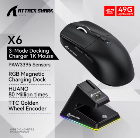 Attack Shark X6 Wireless Mouse