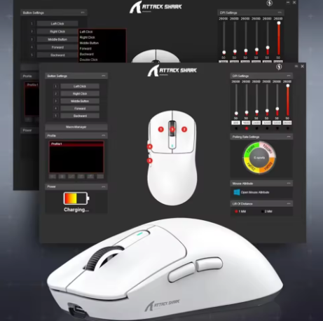 ATTACK SHARK X3/X3 Pro Wireless Gaming Mouse