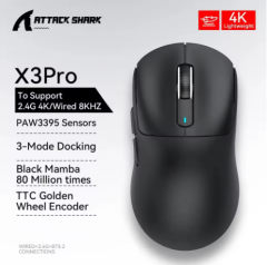ATTACK SHARK X3/X3 Pro Wireless Gaming Mouse