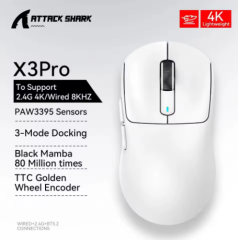 ATTACK SHARK X3/X3 Pro Wireless Gaming Mouse