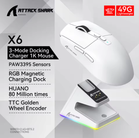Attack Shark X6 Wireless Mouse
