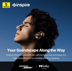 Baseus Inspire XP1 -50dB Adaptive ANC Wireless Earbuds