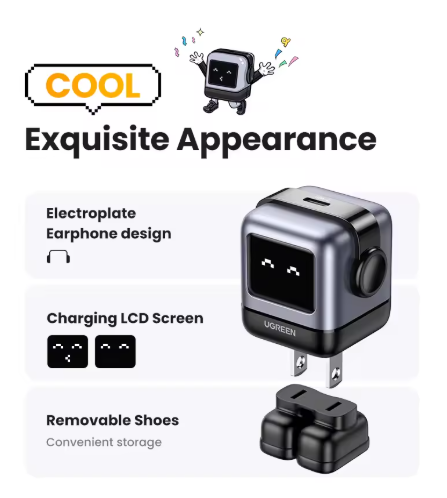UGREEN 30W Robot Design GaN Charger