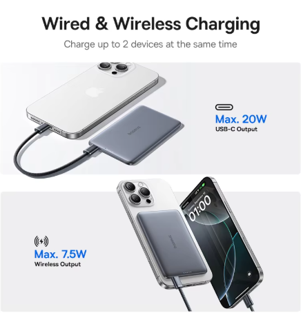 Baseus 5000mAh Magnetic Power Bank