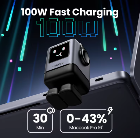 UGREEN100W Robot Design GaN Charger