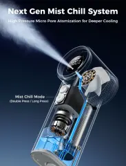 2026 New Aecooly Cold Air Handheld Portable Fan