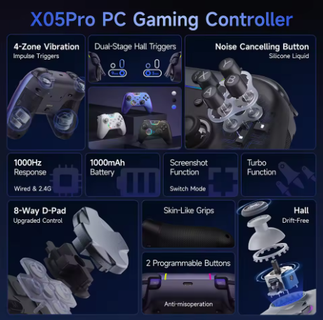EasySMX X05Pro Wireless Controller