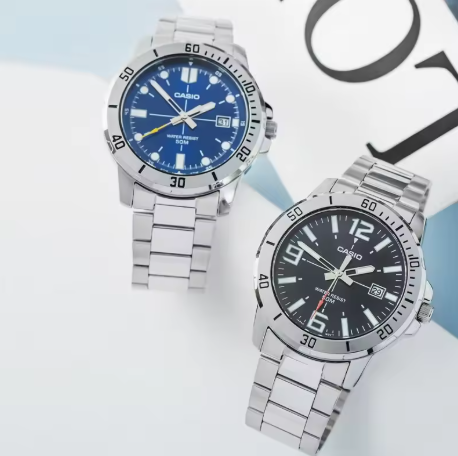 Casio MTP-VD01D Series 50M Waterproof Men's Watch