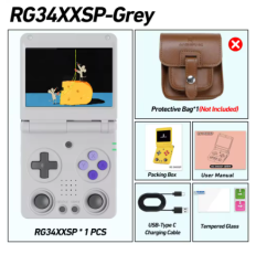 Anbernic 256G RG34XXSP 64-bit Game Console