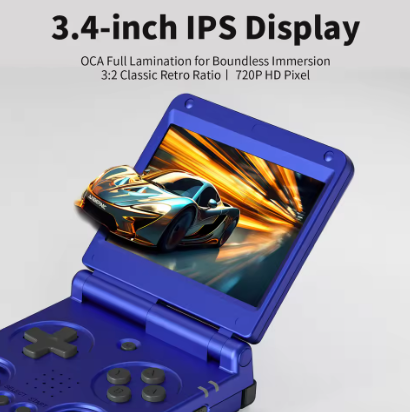 Anbernic RG34XXSP 64-bit Game Console