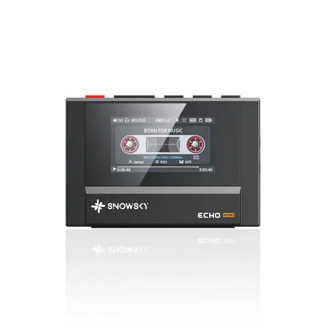 SnowSky/FiiO Echo Mini HiFi Bluetooth MP3 Pure Music Player, 15Hours Playback