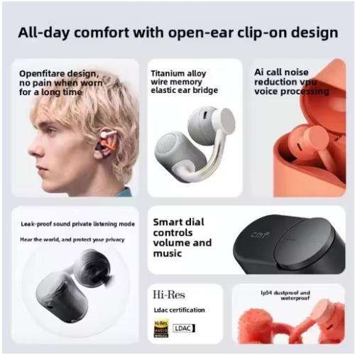 2026 NEW CMF By NOTHING Clip Pro Earphones Ear Clip