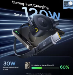 Baseus  60W 100W Car Charger