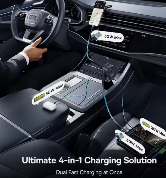 Baseus  60W 100W Car Charger