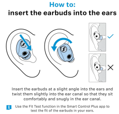Sennheiser Momentum True Wireless 5 Bluetooth Earbuds