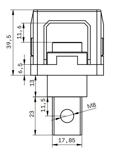300A Lithium battery module connector