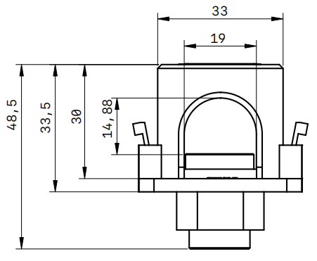 150A Lithium battery module connector