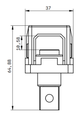 200A Lithium battery module connector