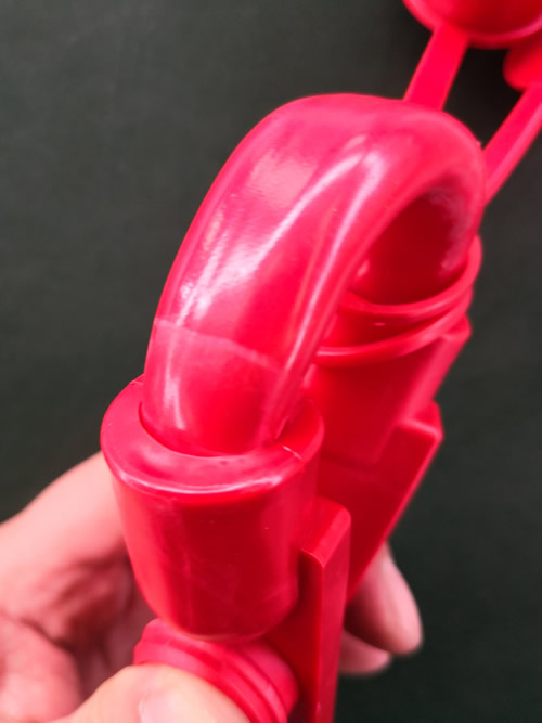 Freightliner Positive Battery Cable Overmolded Harness - RED for 4 Batteries