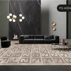 Hand Tufted Custom Rugs and Carpets With Custom Shape Large Size Luxury Style 100% Wool Rugs
