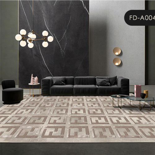 Living Room Carpet Custom Luxury Wool Hand Tufted Handtufted Factory Large Living Room Carpet Area Rugs Carpet For Living Room