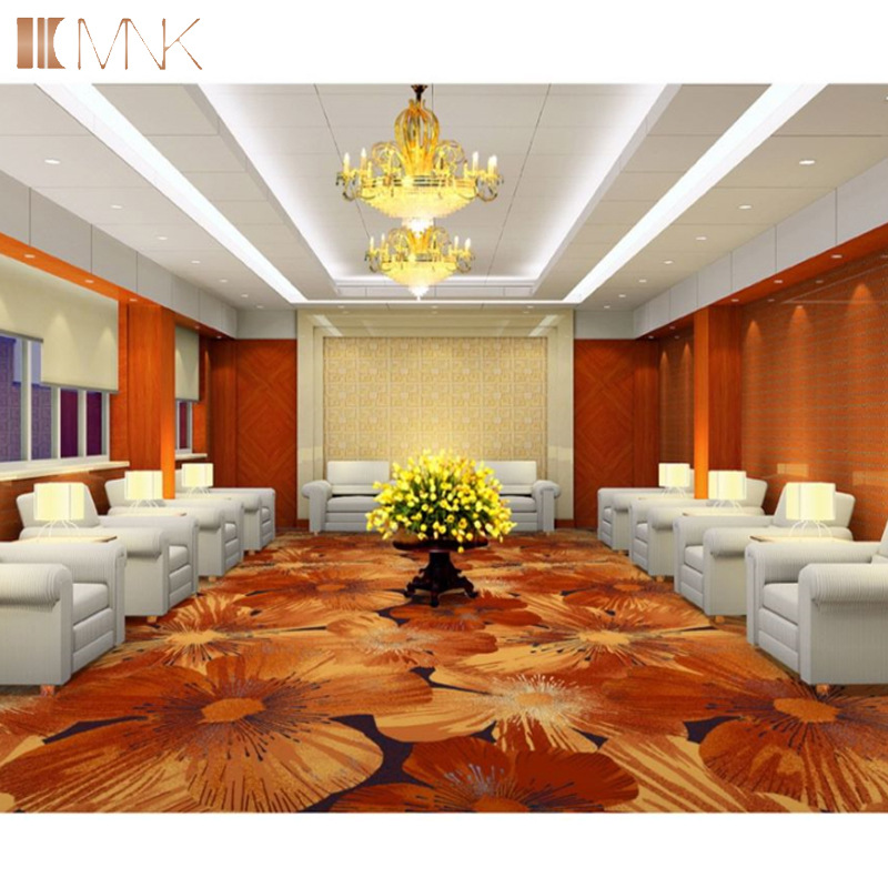 Customized Design Axminster Carpet for Hotel Bedroom or Public Area Corridor Carpet