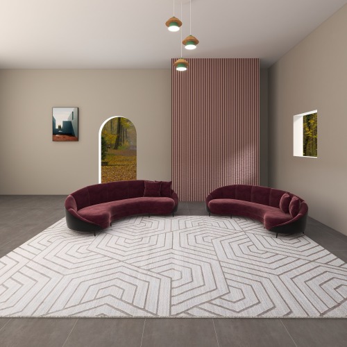 Living Room Under Table Hand Tufted Wool Carpet And Rugs