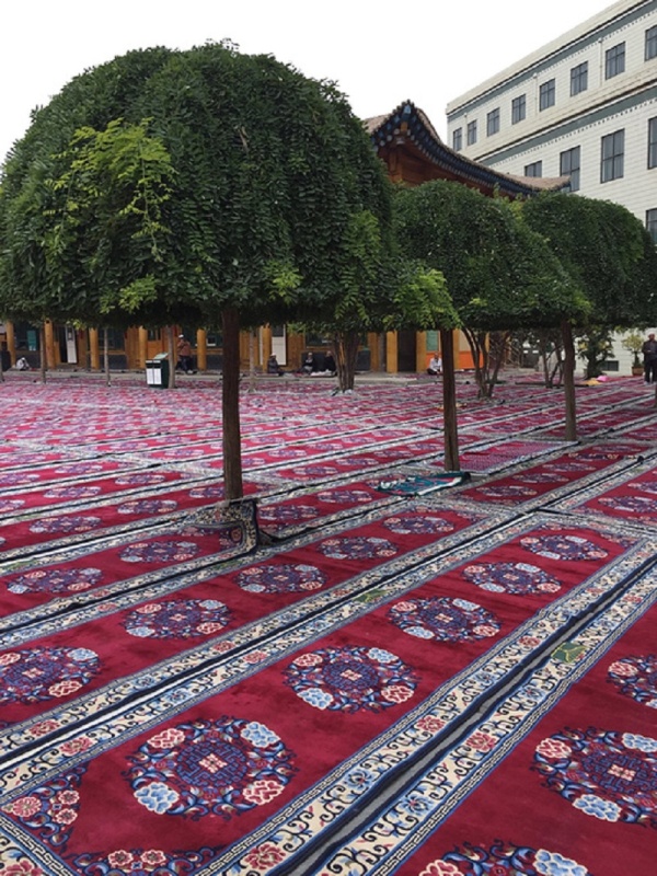 Mosque Carpet Prayer Rug Mat Wall to Wall Print any pattern Big Size For Muslim Islamic Rug Turkish Carpet Washable Odorless carpet