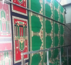 16 year factory for Mosque Carpet Prayer Rug Mat Wall to Wall Print any pattern Big Size For Muslim Islamic Rug