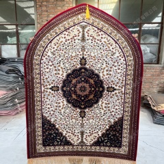 Wholesale Luxury Prayer Rug for Muslim Prayer Mat Rugs for Islam Christian