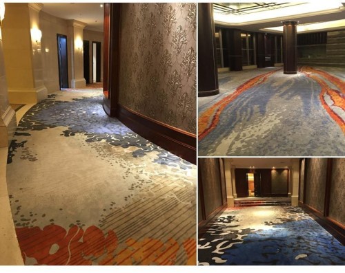 Custom Nylon Carpet Hotel Carpet Wall to Wall for Banquet Hallway Corridor Club