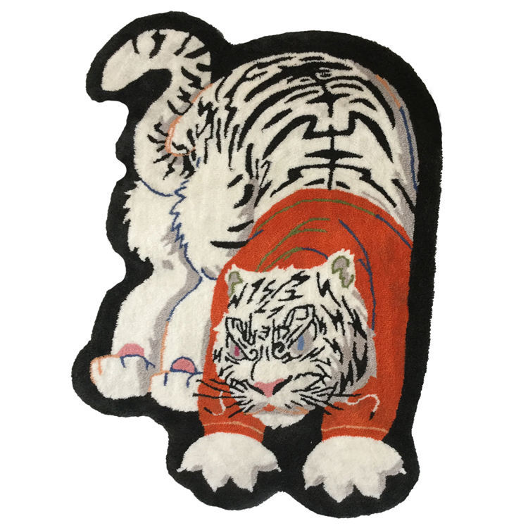 Custom Rug Wholesale High Quality Custom handmade rug any shape round braided Art Rugs