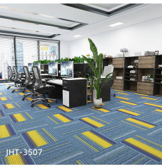 Custom Carpet Tile Firerproof B1 Grade for Hotel Office Floor Commercial Over 350 Designs