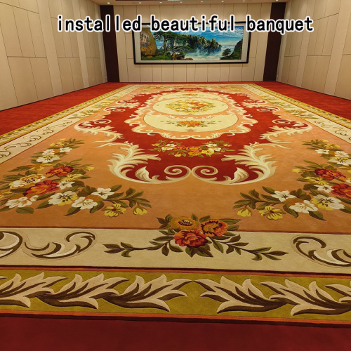 Custom Handmade Carpet Wool Carpet Rugs Living Room luxury Hotel Big Size Hand tufted Viscose Silk Carpet