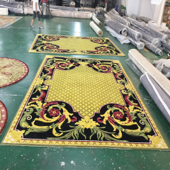 Hand Tufted Mat Carpet Die Cut Shaped Carpet Custom Tufted Character Rug