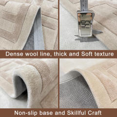 Wool Carpet and Rugs Room Big Size Wool Carpets and Rugs for Living Room Hand Tufted Carpet