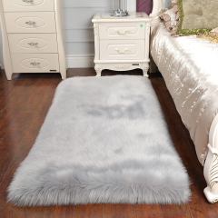 Fluffy Rugs Faux Rabbit Fur Sheepskin for Living Room Hot Selling Faux Fur Rug Super Quality Faux Fur Rugs carpets