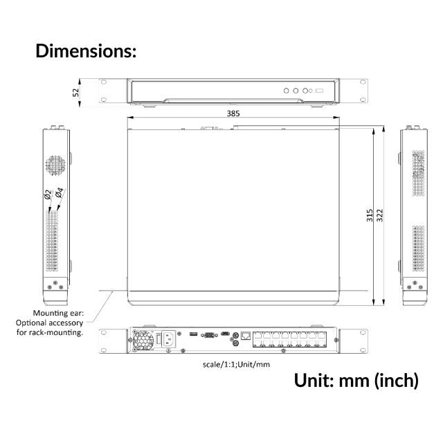 16 channel NVR | DS-7616NI-Q2/16P