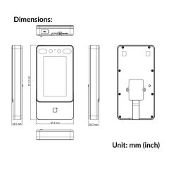Face Access Terminal | DS-K1T342MFX